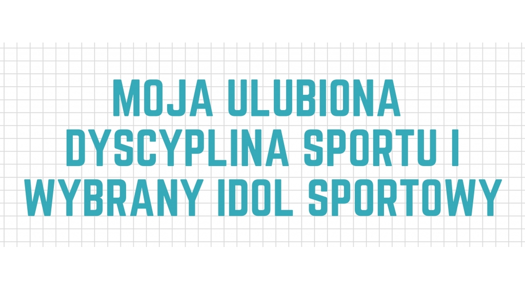 Opisz ulubioną dyscyplinę sportu lub sportowca – konkurs dla uczniów