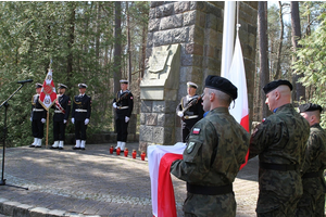 Uroczystość patriotyczna w Piaśnicy