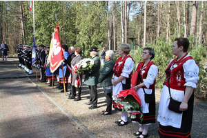 Uroczystość patriotyczna w Piaśnicy