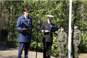 Uroczystość patriotyczna w Piaśnicy