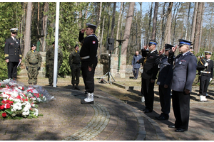 Uroczystość patriotyczna w Piaśnicy