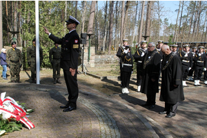 Uroczystość patriotyczna w Piaśnicy