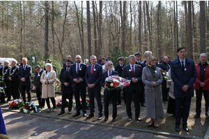 Uroczystość patriotyczna w Piaśnicy