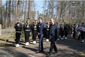 Uroczystość patriotyczna w Piaśnicy