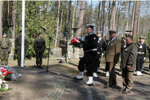 Uroczystość patriotyczna w Piaśnicy