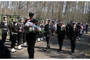 Uroczystość patriotyczna w Piaśnicy