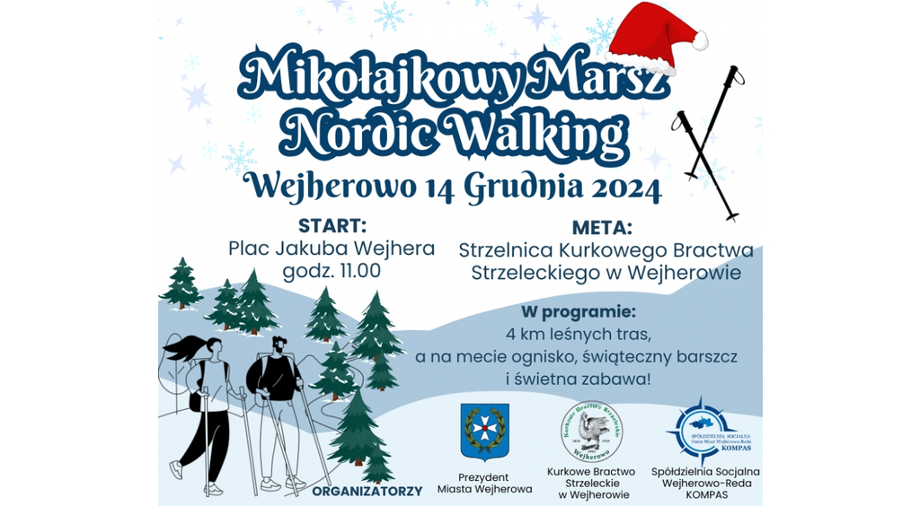 Mikołajkowy Marsz Nordic Walking