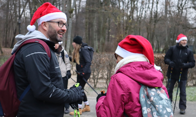 Mikołajkowy Marsz Nordic Walking