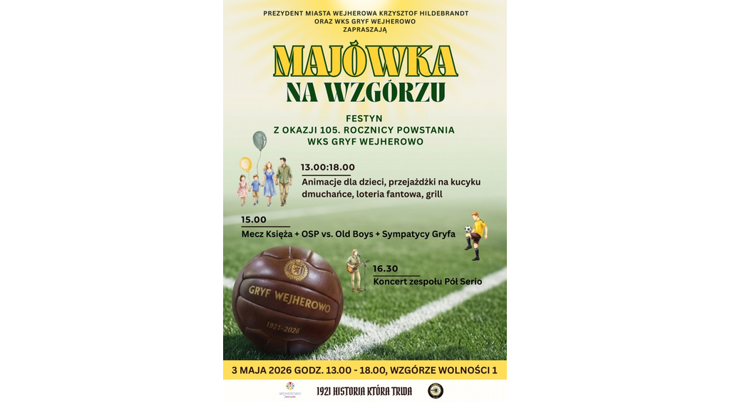 Zapraszamy na Majówkę na Wzgórzu