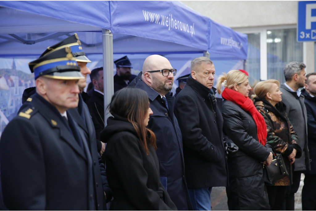 Przekazanie wozu OSP Wejherowo