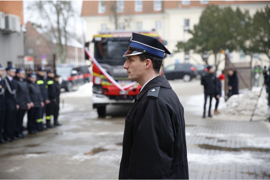 Przekazanie wozu OSP Wejherowo