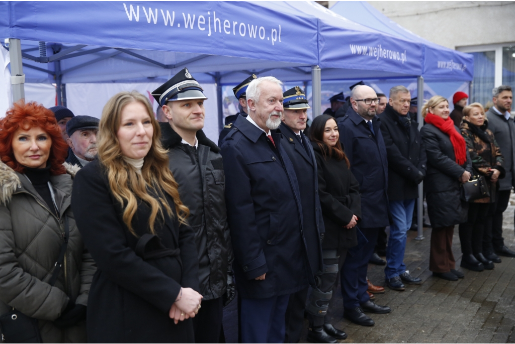Przekazanie wozu OSP Wejherowo
