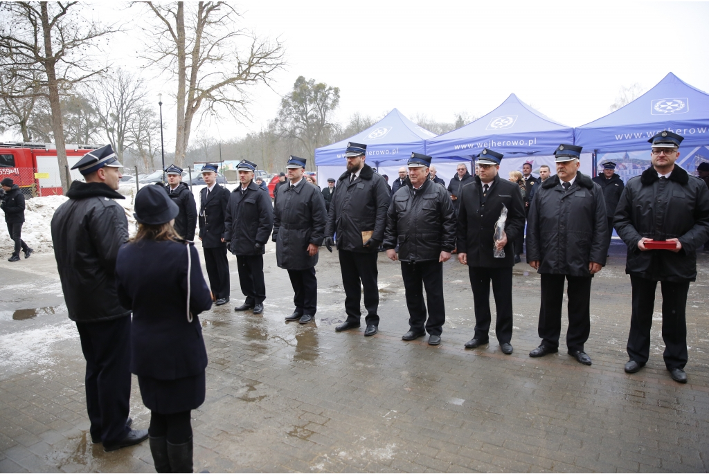 Przekazanie wozu OSP Wejherowo