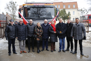 Przekazanie wozu OSP Wejherowo