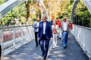 Otwarcie ul. Niskiej oraz kładki nad rzeką Redą