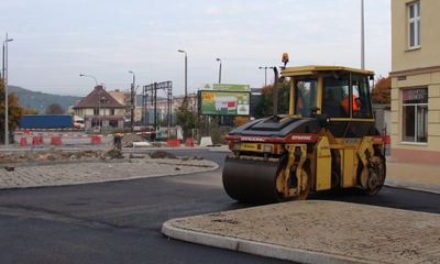 Postęp inwestycji drogowych w Wejherowie