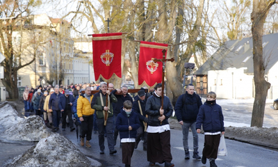 Droga Krzyżowa na wzgórzach Kalwarii