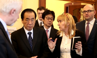 Były premier Japonii gościł w Wejherowie