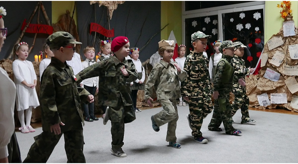 Niepodległościowy wieczór patriotyczny przedszkolaków