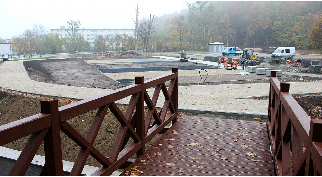 Trwa budowa parkingu przy ul. Zamkowej 