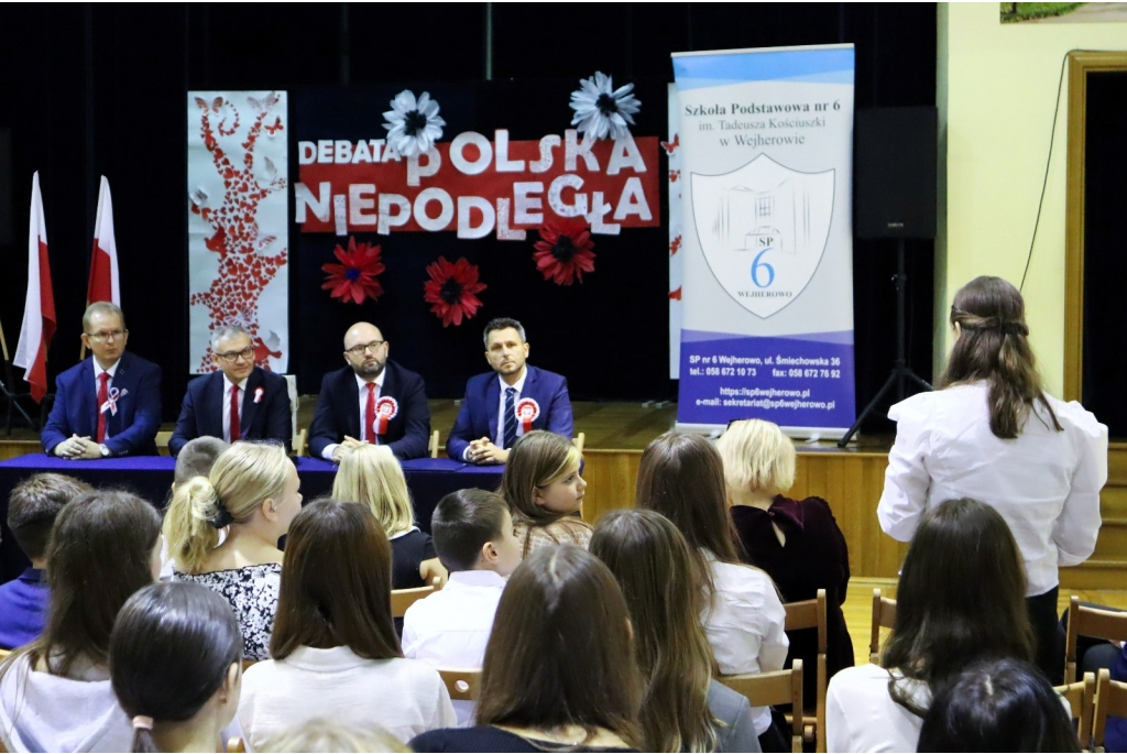 „Polska Niepodległa” czyli debata w Szkole Podstawowej nr 6