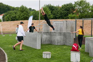 Plac Parkour na osiedlu Przyjaźni