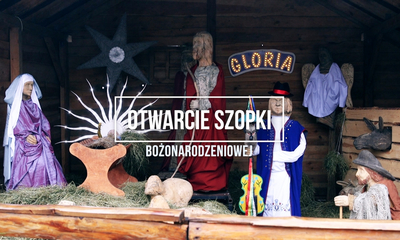 Otwarcie szopki bożonarodzeniowej na wejherowskim rynku