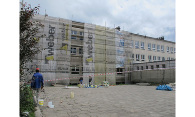 Trwa termomodernizacja budynków szkolnych w Wejherowie