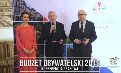 Konferencja prasowa w sprawie Budżetu Obywatelskiego 2019