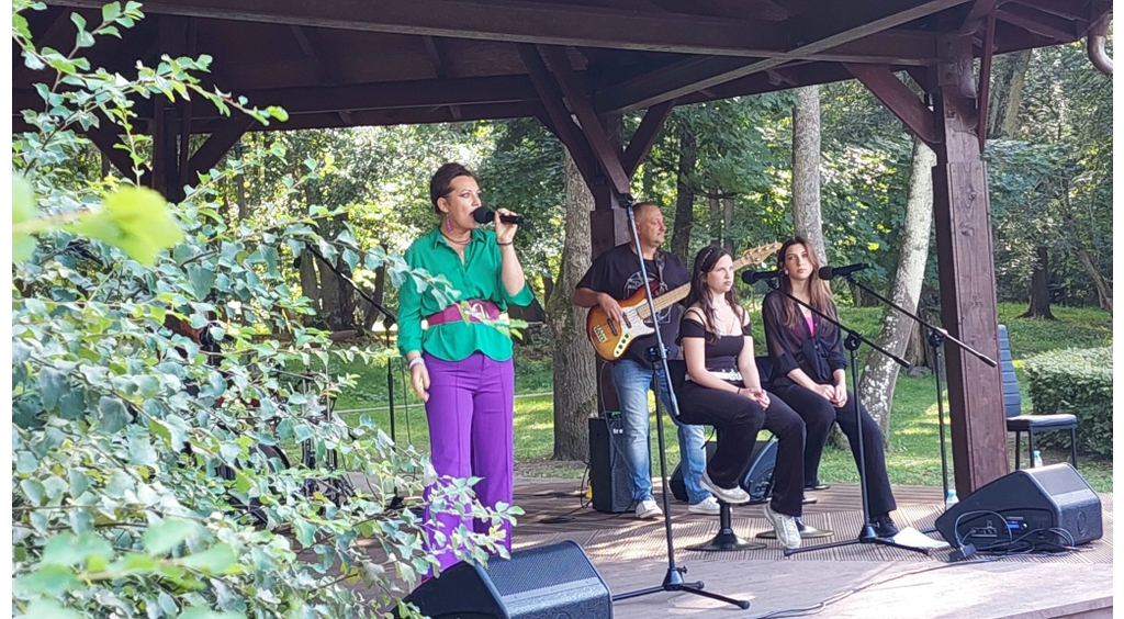 Koncert Agaty Jasińskiej w wejherowskim parku  