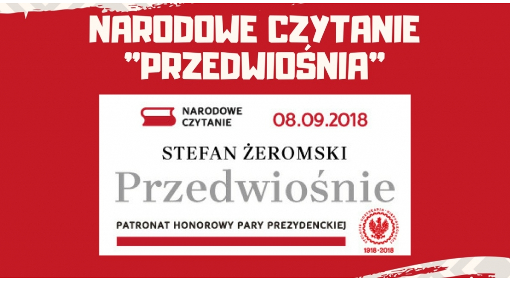 Narodowe Czytanie „Przedwiośnia”