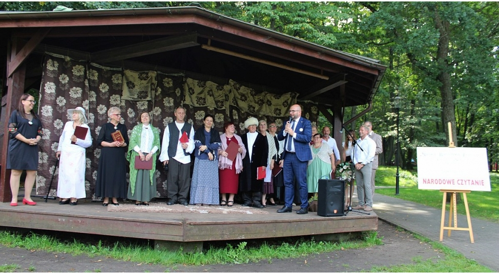 Narodowe Czytanie „Kordiana” w Parku Miejskim