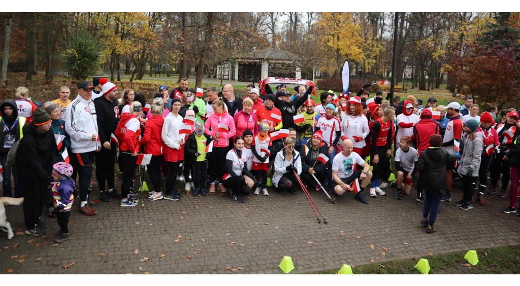 Wejherowski parkrun w biało-czerwonej odsłonie