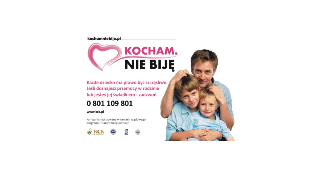 Kampania społeczna &#8222;Kocham nie biję&#8221; 