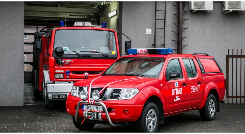 Przekazanie pojazdu Nissan Navara dla OSP Wejherowo