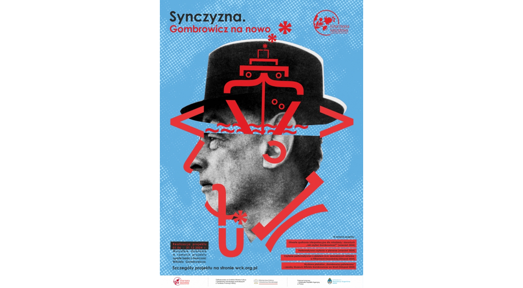 Projekt Wejherowskiego Centrum Kultury  „Synczyzna. Gombrowicz na nowo”