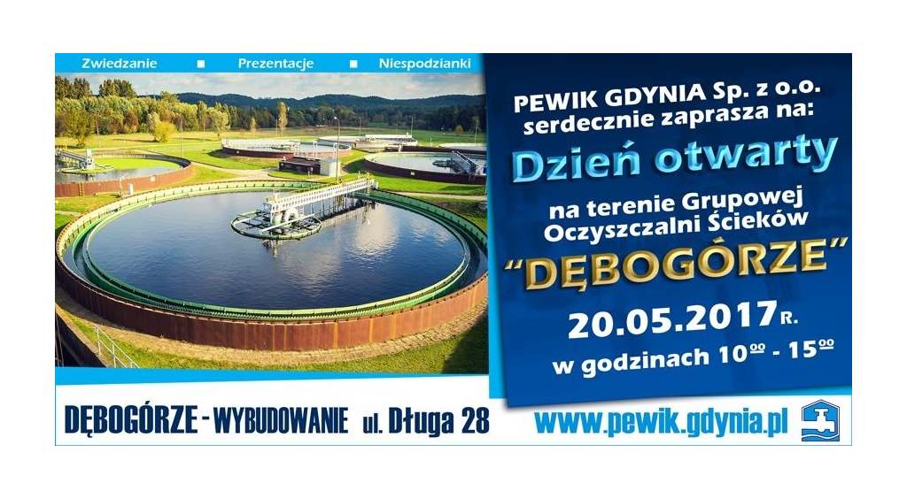 Zwiedzanie Oczyszczalni Ścieków „Dębogórze”