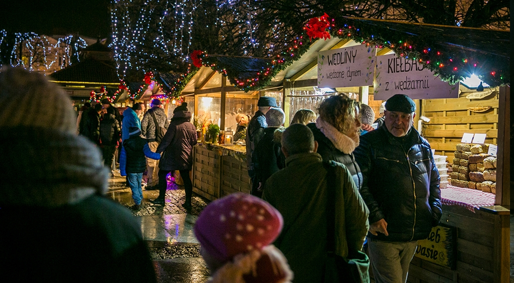 Magia świąt na Jarmarku Bożonarodzeniowym w Wejherowie