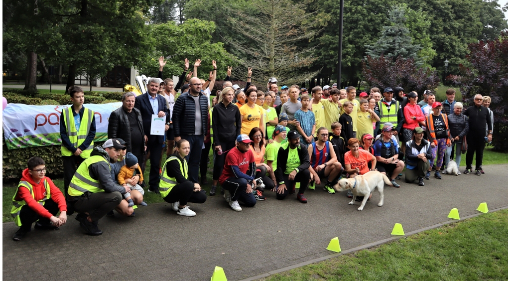 Setny parkrun w wejherowskim parku