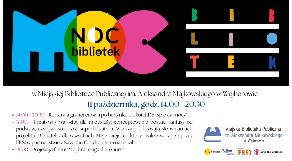 Odkryj Moc Bibliotek podczas Nocy Bibliotek!