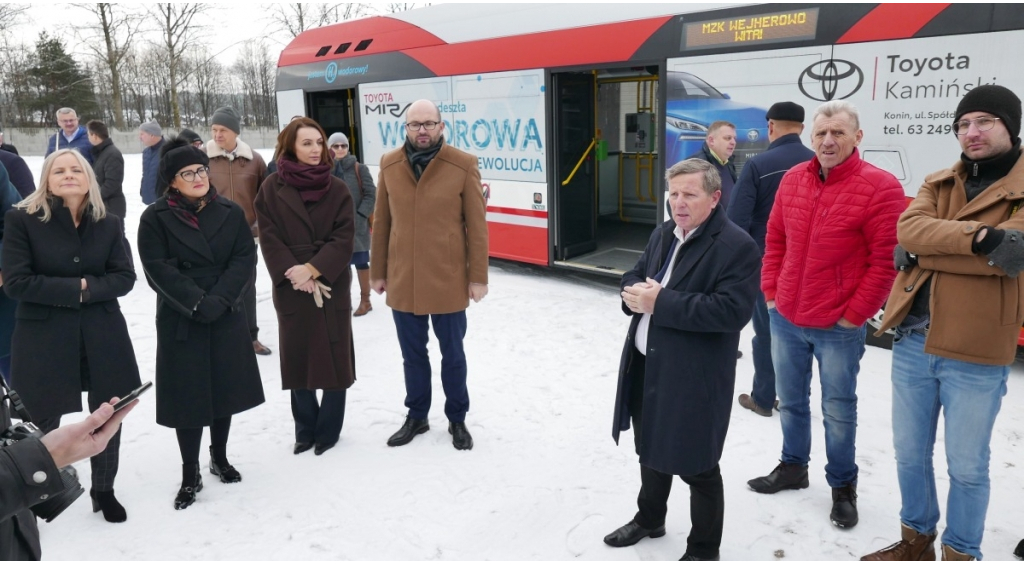 MZK testuje autobus wodorowy w komunikacji miejskiej