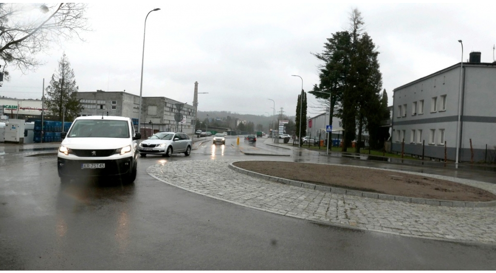 Otwarcie zmodernizowanego odcinka ul. Przemysłowej wraz rondem