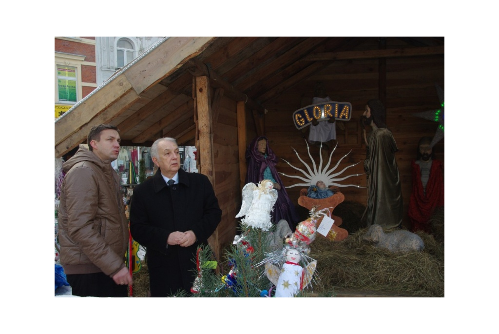 Szopka Bożonarodzeniowa na wejherowskim reynku - 21.12.2012