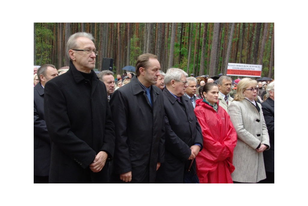 Uroczystość w lesie piaśnickim - 07.10.2012