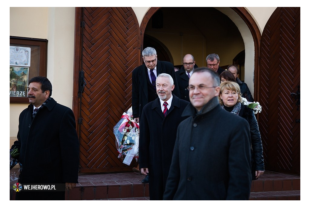 Wejherowianie upamiętnili prezydenta RP śp. Lecha Kaczyńskiego - 08.02.2014