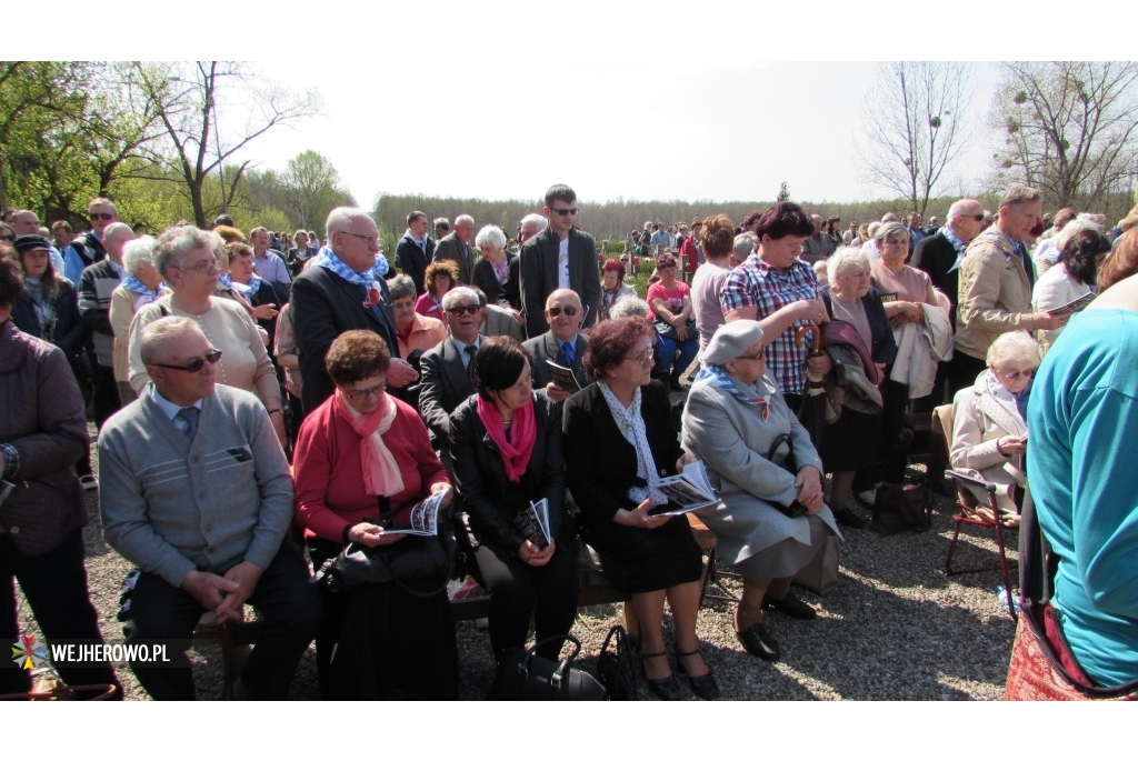 Wejherowscy kombatanci na obchodach 70. rocznicy wyzwolenia obozu w Potulicach  - 25.04.2015