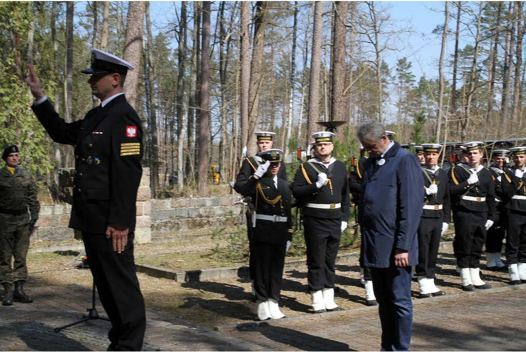 Uroczystość patriotyczna w Piaśnicy