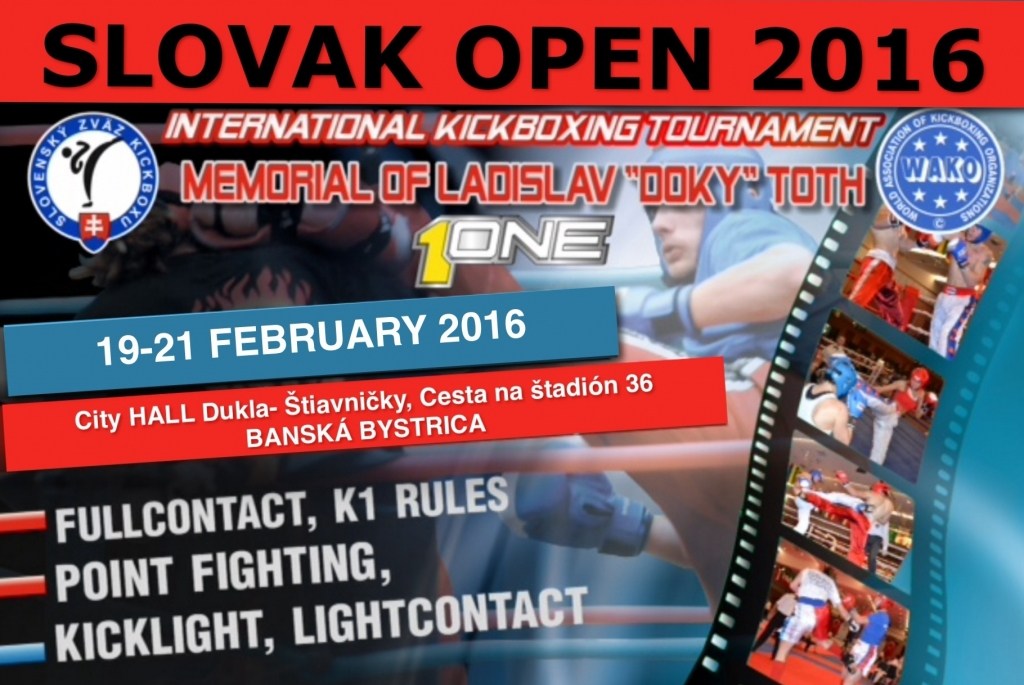 Znakomity występ kickboxerów na Słowacji - 18-21.02.2016