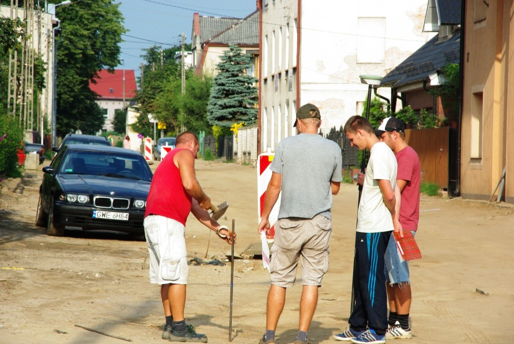 Trwa budowa wielu ulic w Wejherowie - 07.08.2013