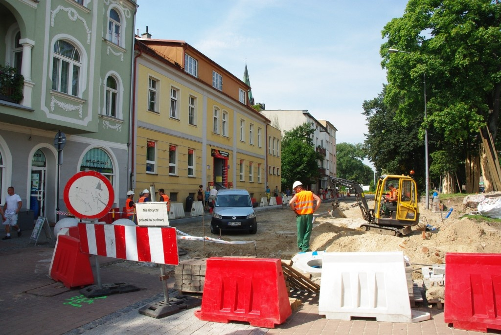 Trwa budowa wielu ulic w Wejherowie - 07.08.2013